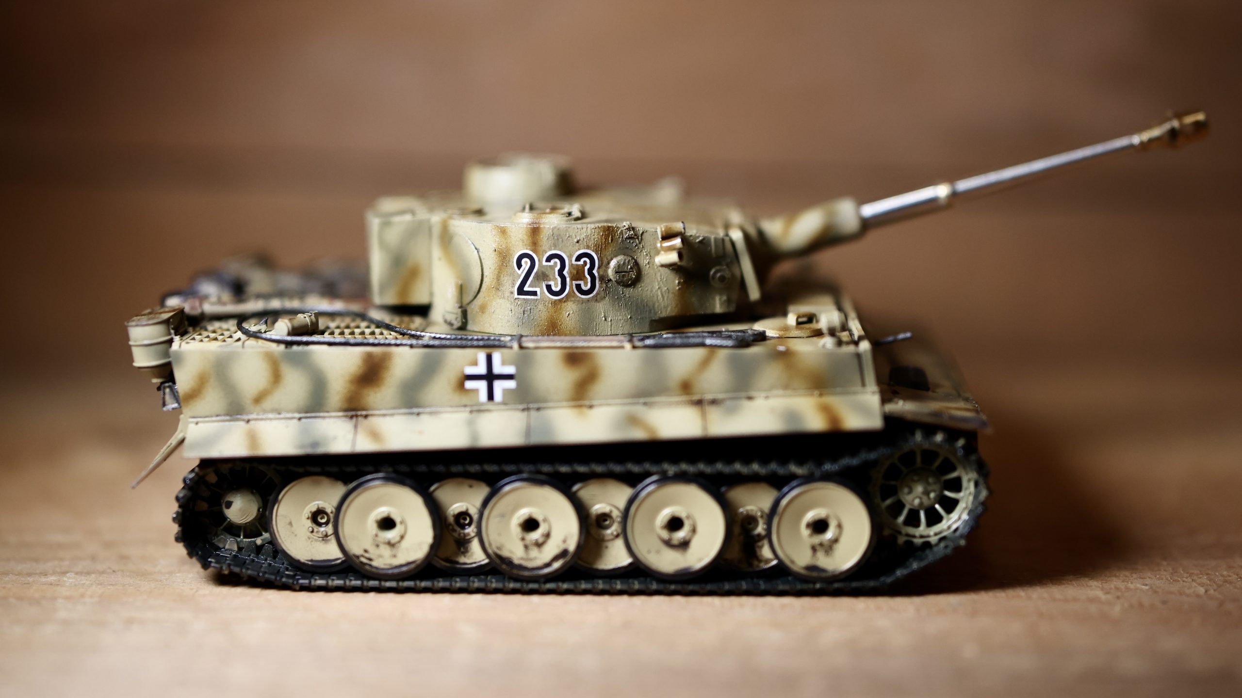 Tiger 1 German Heavy Tank 1:48 Tamiya Scale Model Build