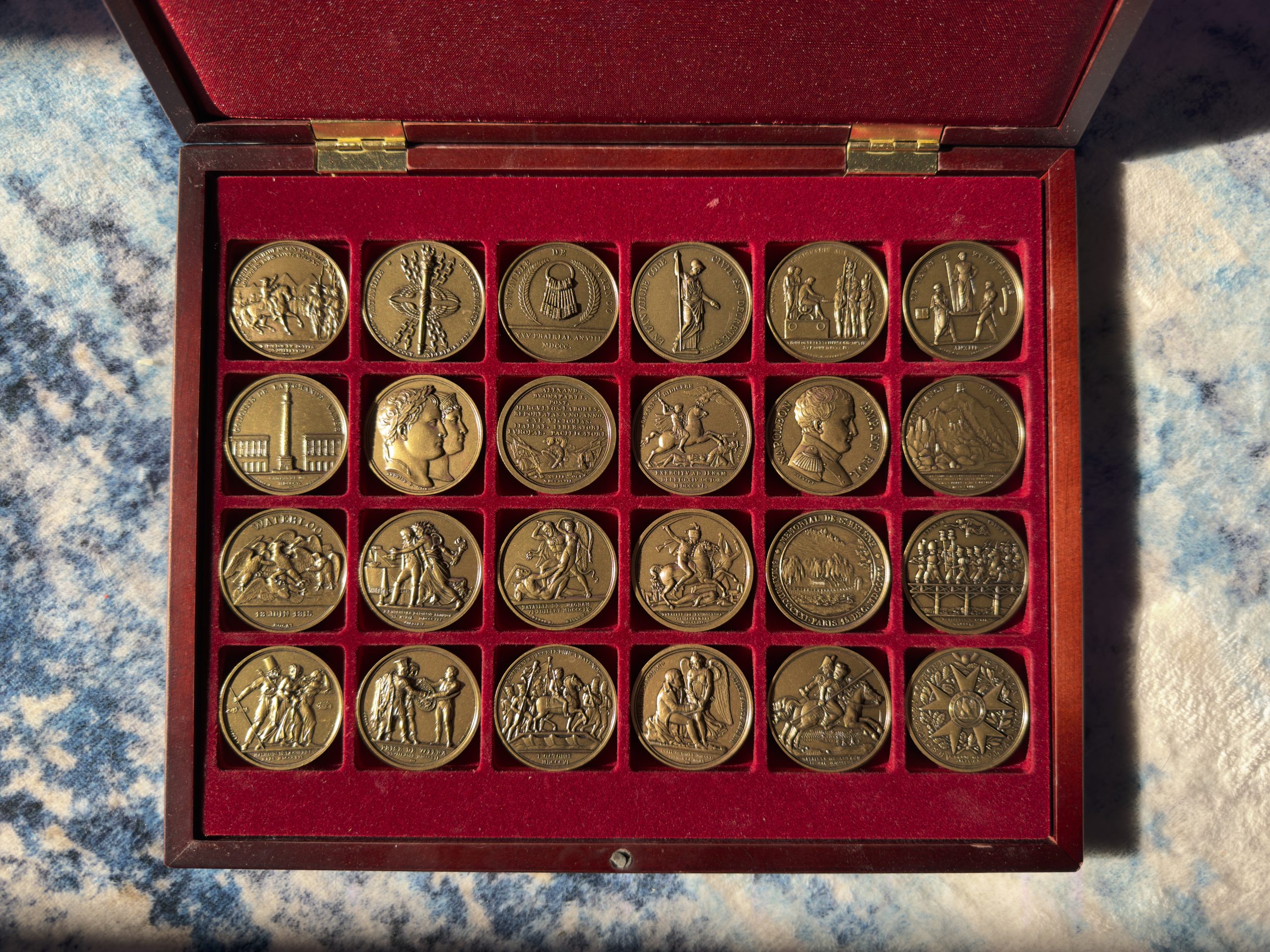 Unboxing History: My Rare Napoleon Medal Set from La Collection Impériale