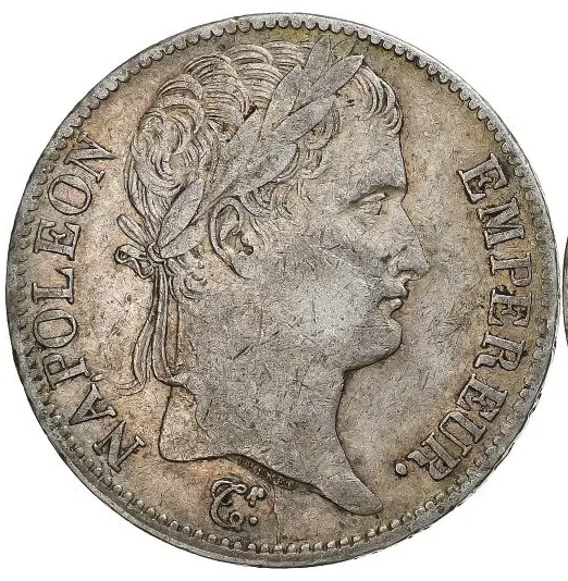 Napoléon I, 5 Francs, 1812, Paris, Silver Coin