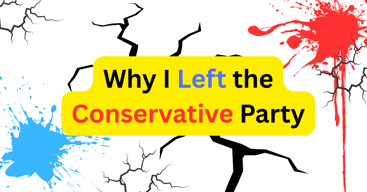 My Departure from Conservatism